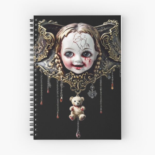 Item preview, Creepy Doll Necklace – Baroque Horror Necklace designed and sold by Antik by Schulz.