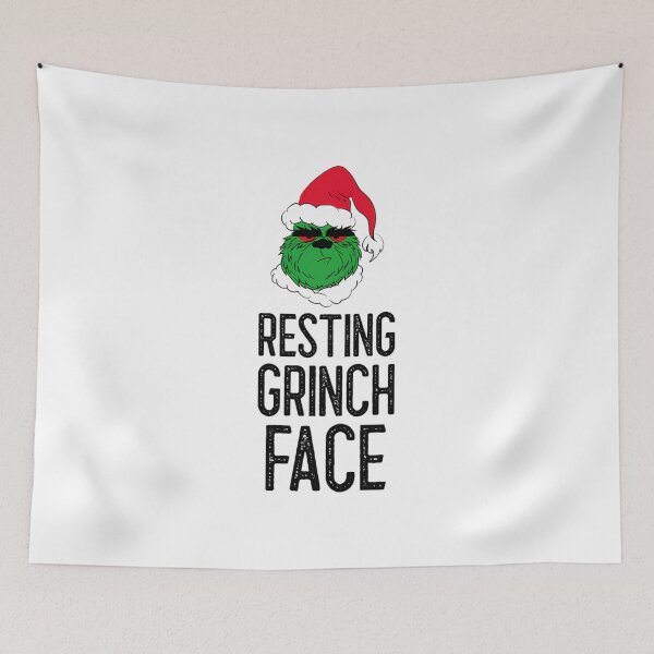 Item preview, Resting Grinch Face  designed and sold by Laresamiller3.