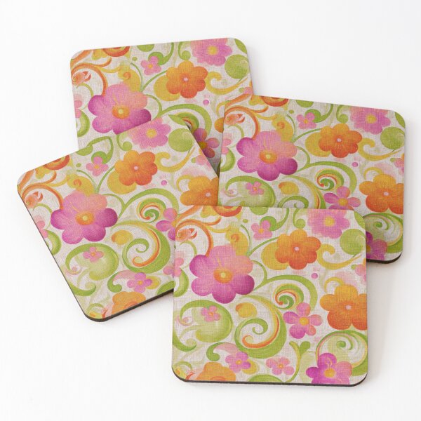Item preview, 60's Retro Floral designed and sold by BNikiDesigns.