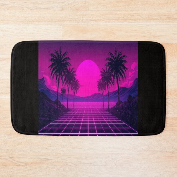 Item preview, Retro Vaporwave Sunset - 80s Neon Aesthetic designed and sold by MODENESTY.