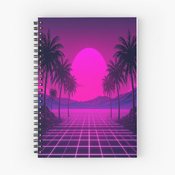 Item preview, Retro Vaporwave Sunset - 80s Neon Aesthetic designed and sold by MODENESTY.