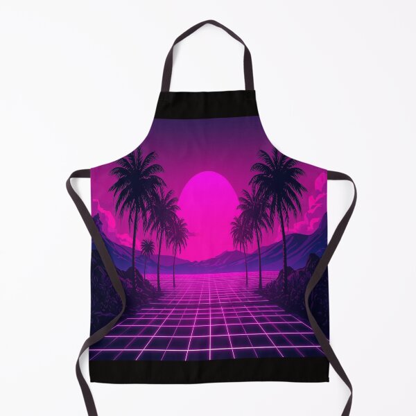 Item preview, Retro Vaporwave Sunset - 80s Neon Aesthetic designed and sold by MODENESTY.