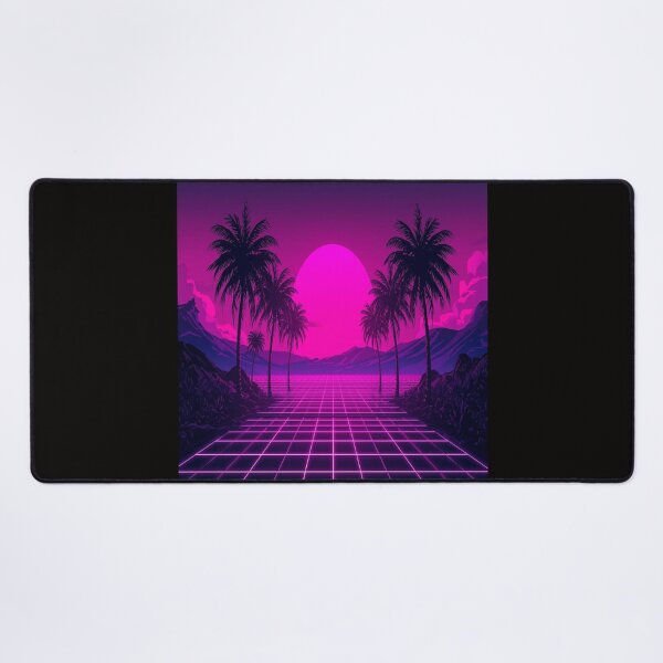 Item preview, Retro Vaporwave Sunset - 80s Neon Aesthetic designed and sold by MODENESTY.