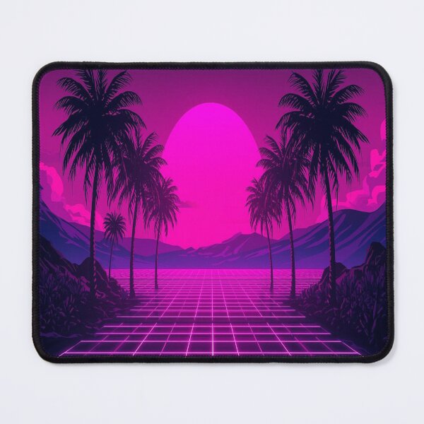 Item preview, Retro Vaporwave Sunset - 80s Neon Aesthetic designed and sold by MODENESTY.