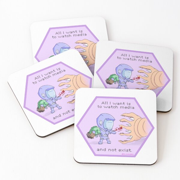 Item preview, Murderbot Diaries - I want to watch media and not exist designed and sold by ninjaspacepig.