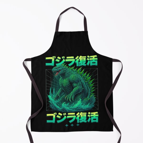 Item preview, Kaiju Revival – Japanese Giant Monster Retro Design designed and sold by CleanQuotes.