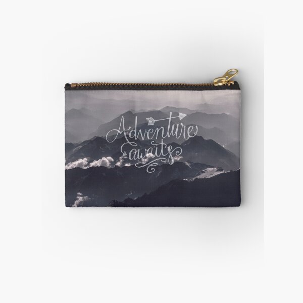 Item preview, Adventure Awaits Mountain Travel Typography designed and sold by Sunnytime.