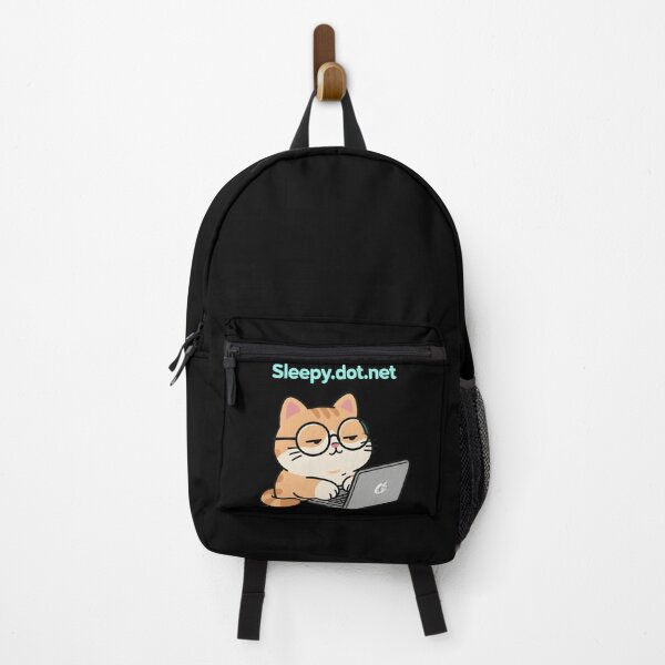 Item preview, sleepydotnet Sleepy Cat Coder designed and sold by Uglyandcute.