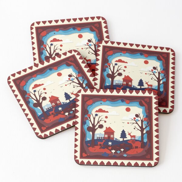 Item preview, A paper cut illustration designed and sold by Design4uStudio.