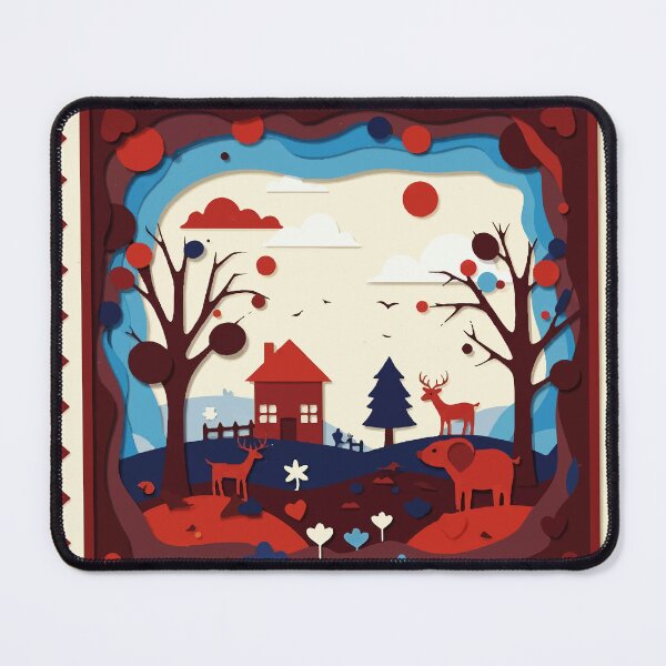 Item preview, A paper cut illustration designed and sold by Design4uStudio.