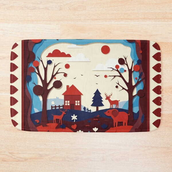 Item preview, A paper cut illustration designed and sold by Design4uStudio.