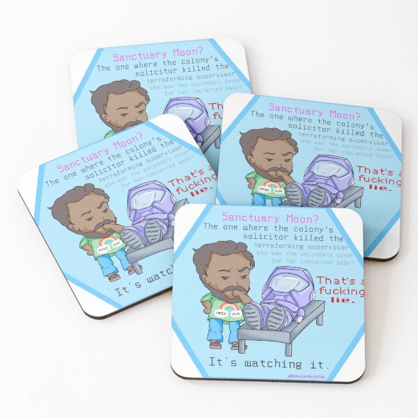 Item preview, Murderbot Diaries - Sanctuary Moon is the Best designed and sold by ninjaspacepig.