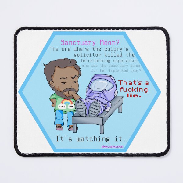 Item preview, Murderbot Diaries - Sanctuary Moon is the Best designed and sold by ninjaspacepig.