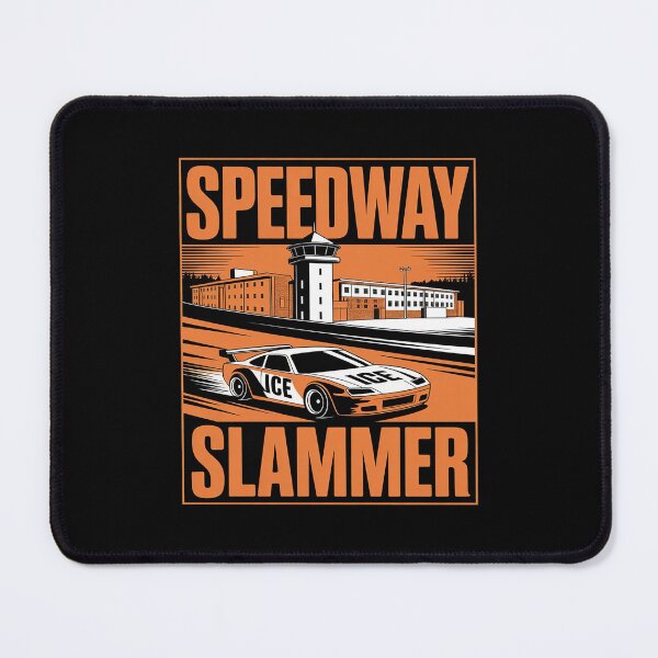 Item preview, Speedway Slammer Funny ICE Retro Men Women designed and sold by itsnothatweird.