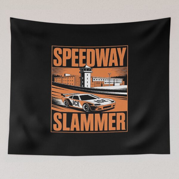 Item preview, Speedway Slammer Funny ICE Retro Men Women designed and sold by itsnothatweird.