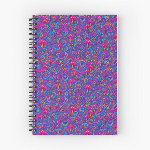Item preview, Trippy Psychedelic Mushroom Eye - Repeating Pattern designed and sold by SHHCreations.