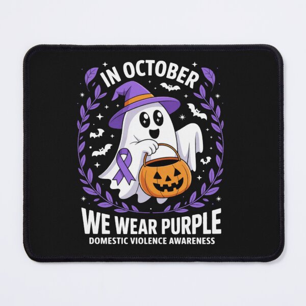 Item preview, Halloween Ghost Purple Domestic Violence Awareness designed and sold by Vastingan.