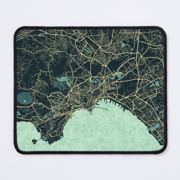 Item preview, Naples City Map of Campania, Italy - Summer designed and sold by deMAP.