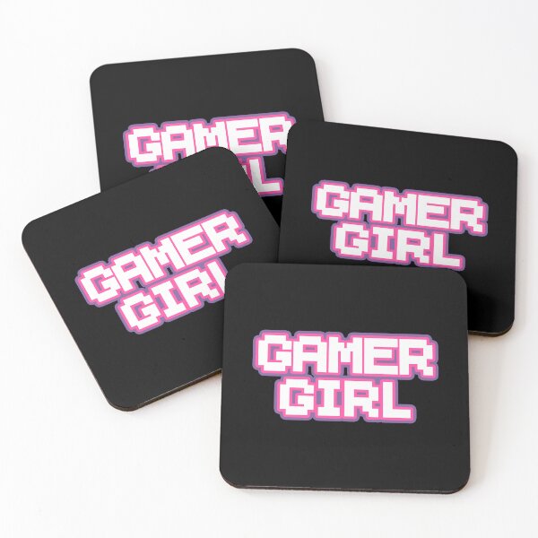 Item preview, Gamer Girl Purple Pink Pixel Text Retro Videogame designed and sold by Hi It's Elsie!.