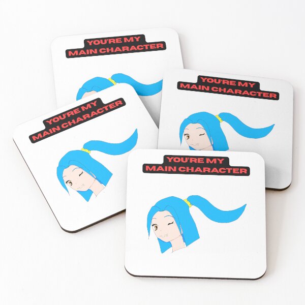 Item preview, YOU'RE MY MAIN CHARACTER - Hand Drawn Anime Illustration designed and sold by Kouichi1990.