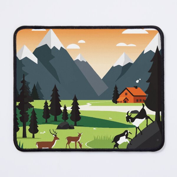 Item preview, Picturesque mountain scenery designed and sold by Design4uStudio.