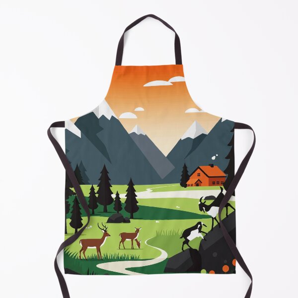 Item preview, Picturesque mountain scenery designed and sold by Design4uStudio.