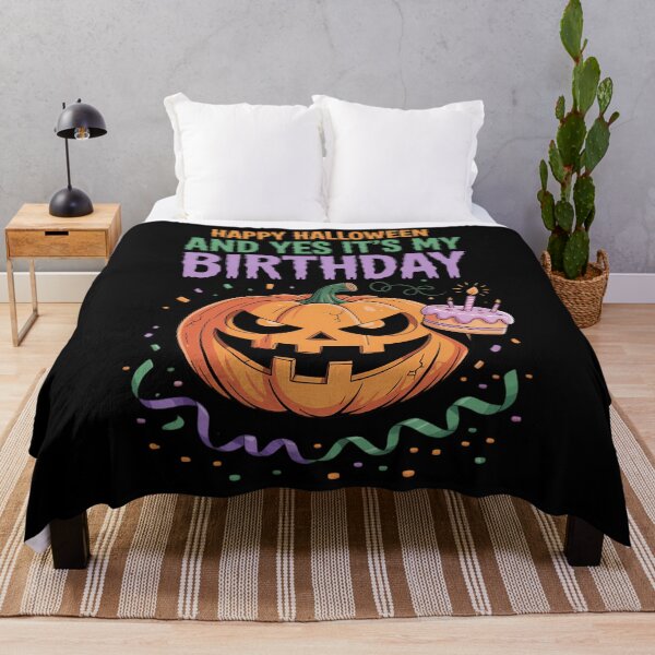Item preview, Happy Halloween Yes Its My Birthday designed and sold by LeeEvans222.