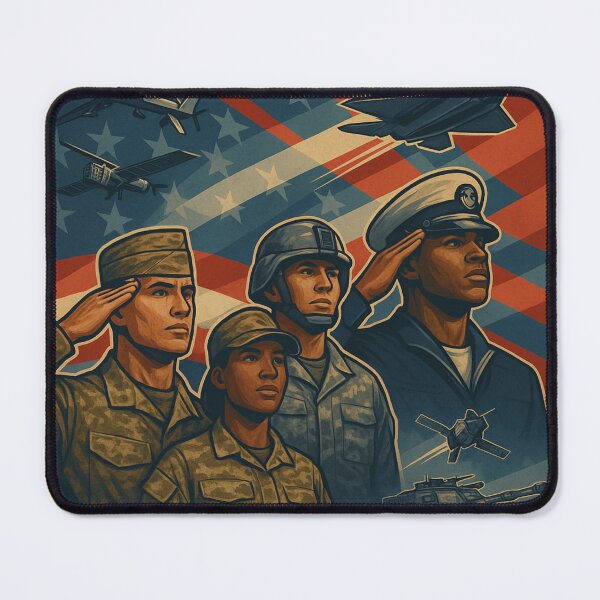 Item preview, Modern Veterans Day All-Over Print – Powerful Patriotic Tribute Design designed and sold by getpressedshirt.