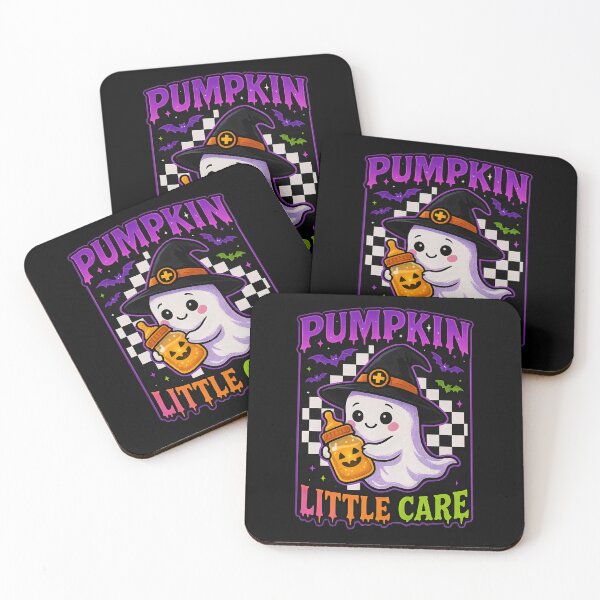 Item preview, Pumpkin Little Care – Cute Ghost Pediatric Nurse Halloween Design  designed and sold by ClinicalHubs.