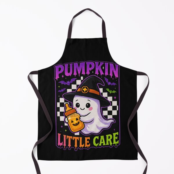Item preview, Pumpkin Little Care – Cute Ghost Pediatric Nurse Halloween Design designed and sold by ClinicalHubs.