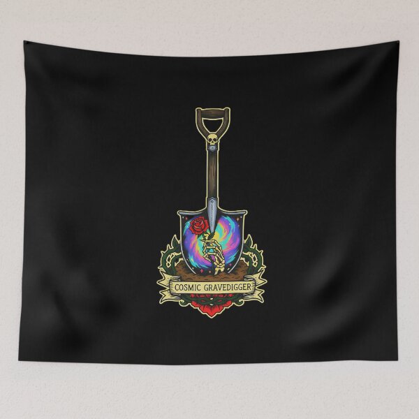 Item preview, Cosmic Gravedigger: Shovel of the Void designed and sold by CoffinsArt.