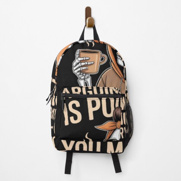 Item preview, Arguing With Me Is Pointless Funny Skeleton Halloween designed and sold by GarinaguHN.