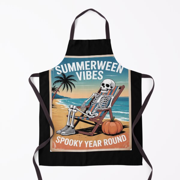 Item preview, Summerween Skeleton Summer-ween Spooky Summer designed and sold by procionartss.