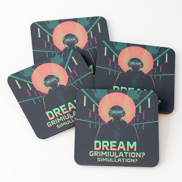Item preview, Dream or Simulation? | Retro VR Glitch Design designed and sold by ClearPulse.
