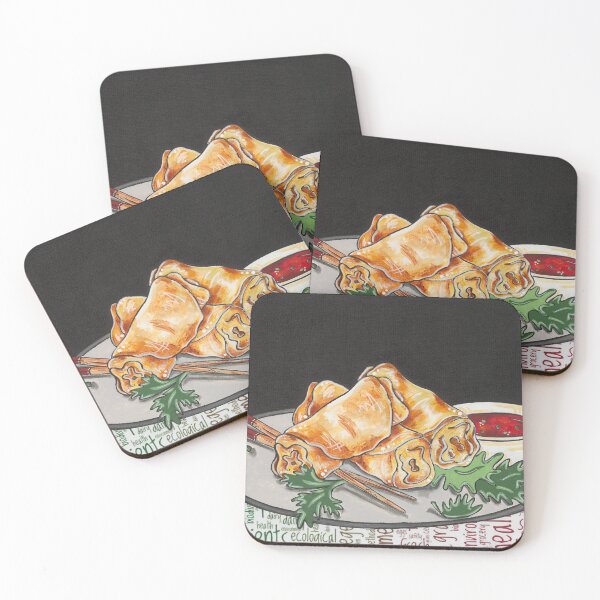 Item preview, Spring Rolls designed and sold by colourmekwirky.