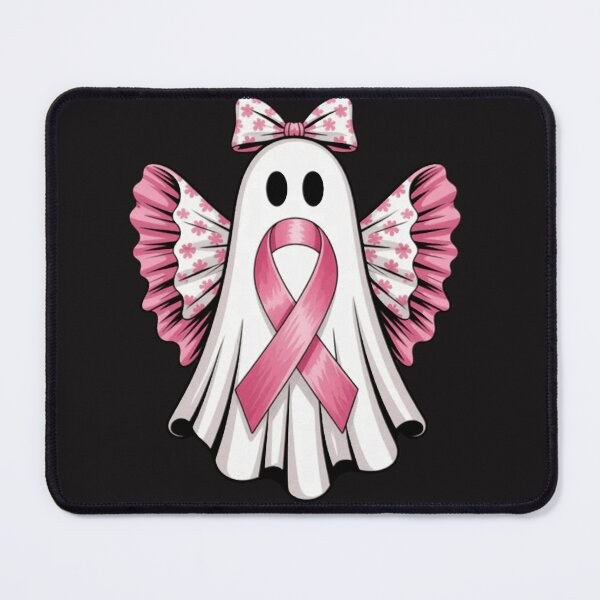 Item preview, Halloween Pink Breast Cancer Ghost in October We Wear Pink designed and sold by Ikwalima.