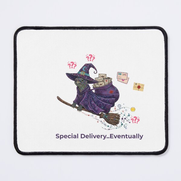 Item preview, Witty Canada Post Strike T-Shirt | 'Special Delivery Eventually' Turtle Wizard Tee | Funny Canadian Humour Dot Art designed and sold by DotsNSoul.