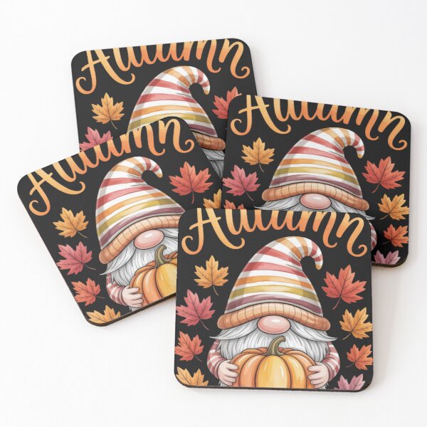 Item preview, Autumn Gnome Fall Leaves Orange Pumpkin Gift Cute designed and sold by GarinaguHN.