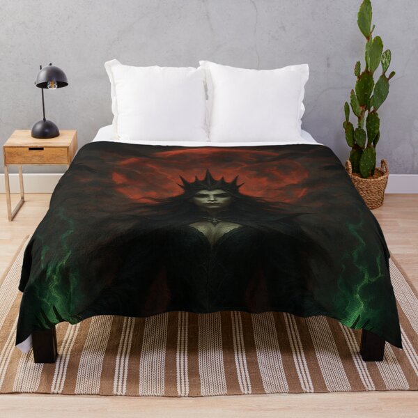 Item preview, Vampire Queen – Dark Fantasy Blood Moon Art designed and sold by Mo & Ko Design.