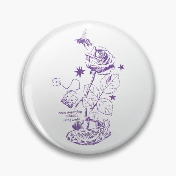 Item preview, Never Stop Trying To Build A Loving World designed and sold by studionelloe.