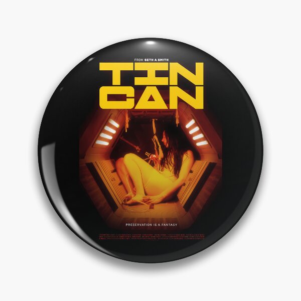Item preview, Tin Can Horror Sci Fi Movie  designed and sold by anastashacherie.