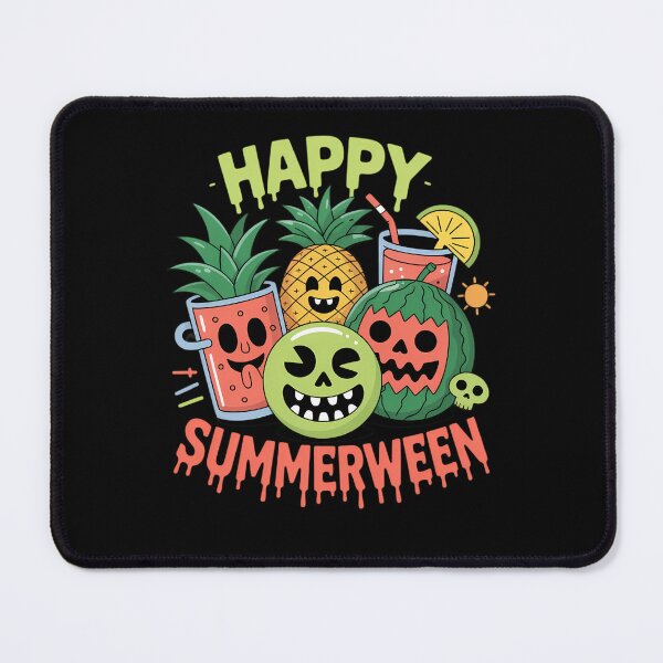Item preview, Happy Summerween Summer Watermelon Halloween Pool Funny Cool designed and sold by LeeEvans222.