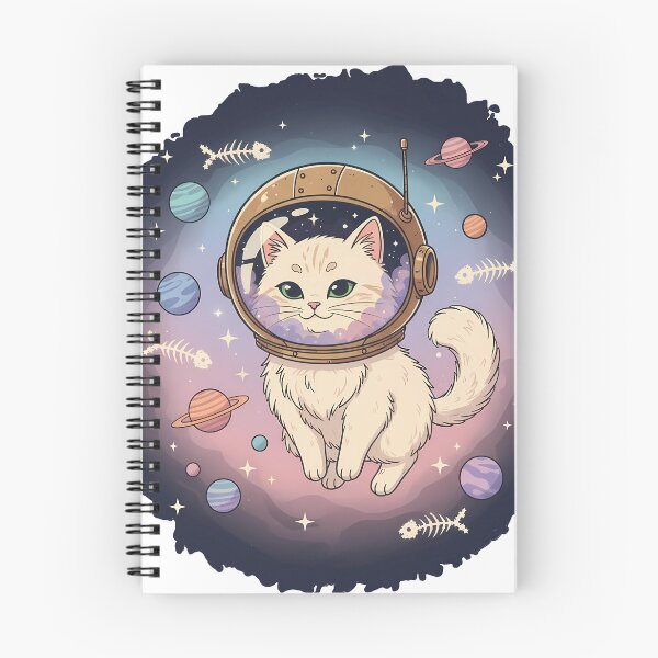 Item preview, Cute Space Cat Astronaut Nebula Art designed and sold by Drip stamp.