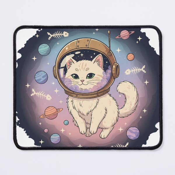 Item preview, Cute Space Cat Astronaut Nebula Art designed and sold by Drip stamp.