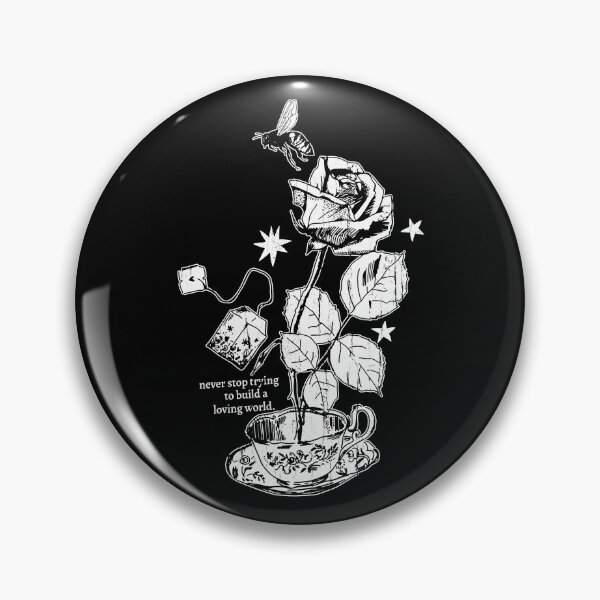Item preview, Never Stop Trying To Build A Loving World designed and sold by studionelloe.