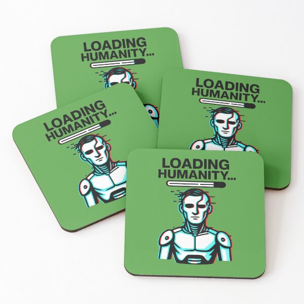 Item preview, "Glitched Cyborg Loading" designed and sold by ClearPulse.