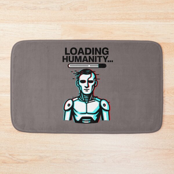Item preview, "Glitched Cyborg Loading" designed and sold by ClearPulse.