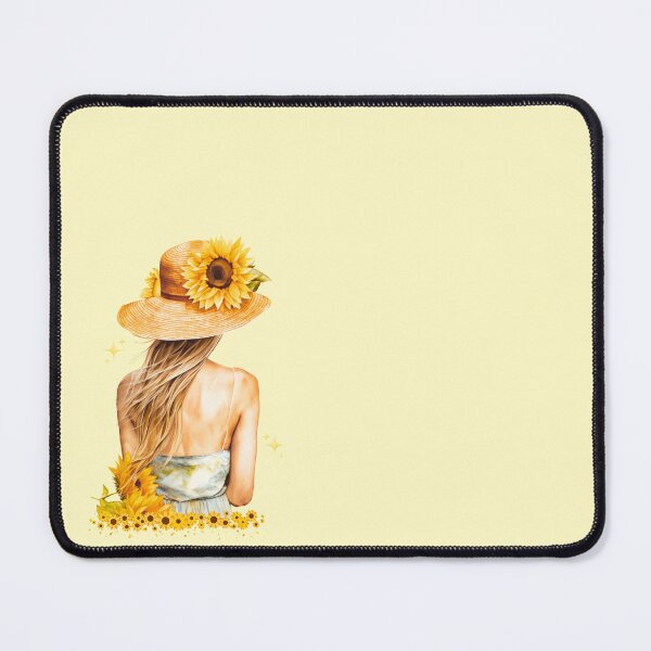Item preview, Sunflower girl of hat designed and sold by andrasdesignssss.