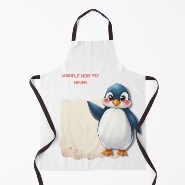 Item preview, Waddle now, fly never designed and sold by Animals-Tees.