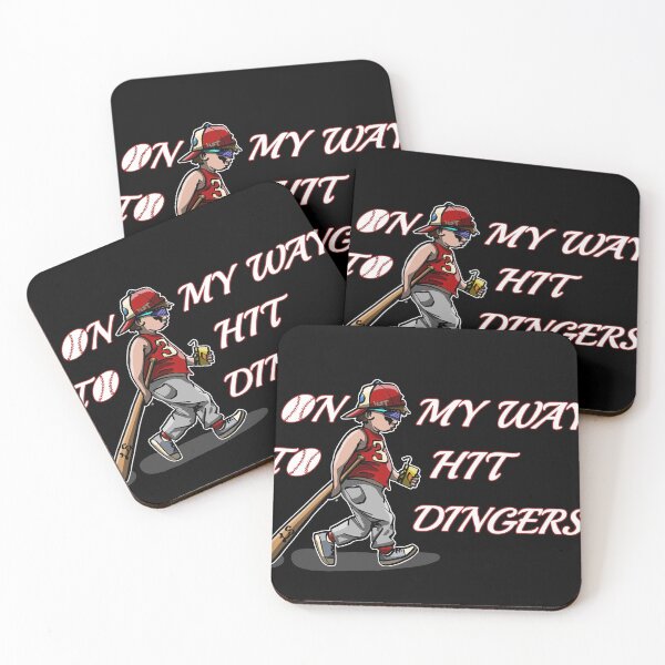 Item preview, On My Way To Hit Dingers designed and sold by Not So Tall.